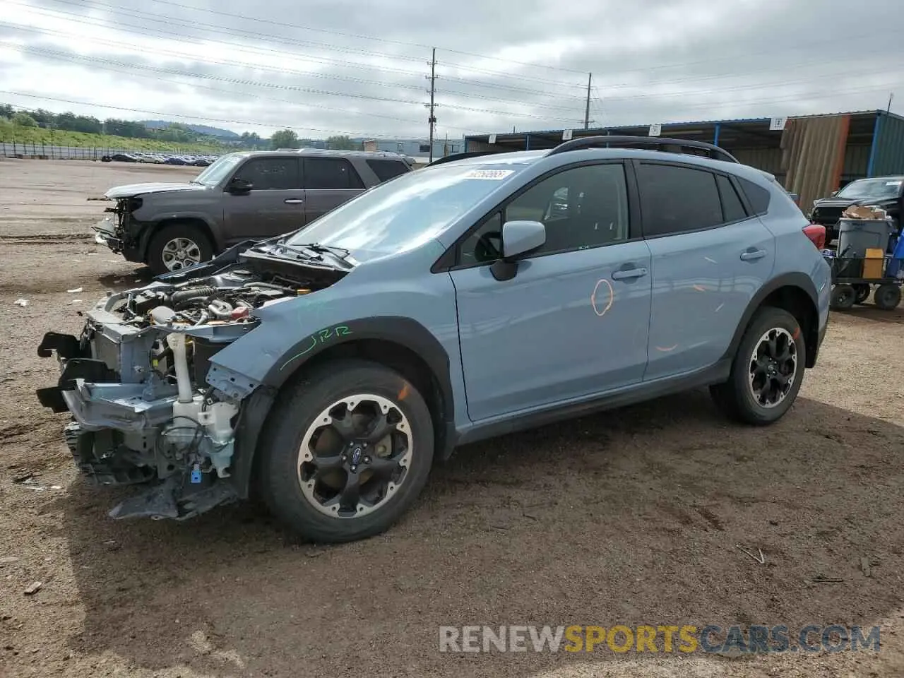1 fotografías del automóvil dañado JF2GTAPC5M8657221 SUBARU CROSSTREK 2021