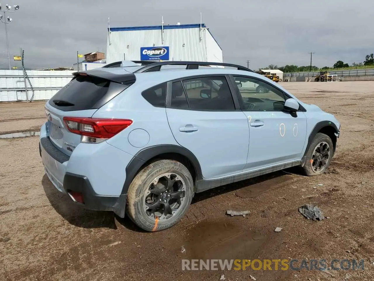 3 fotografías del automóvil dañado JF2GTAPC5M8657221 SUBARU CROSSTREK 2021