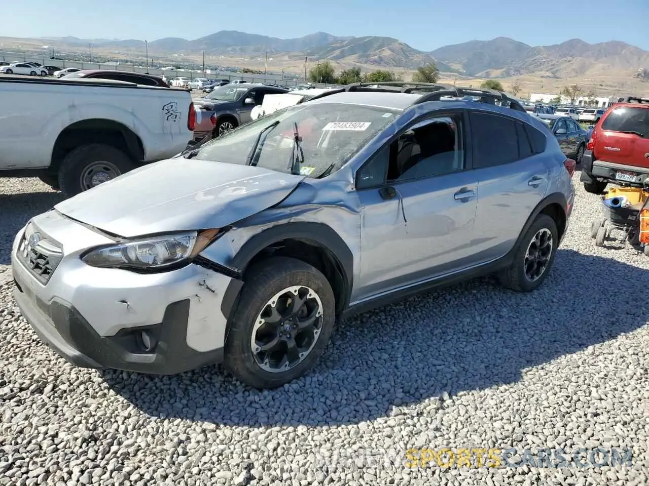 1 fotografías del automóvil dañado JF2GTAPC6M8289860 SUBARU CROSSTREK 2021