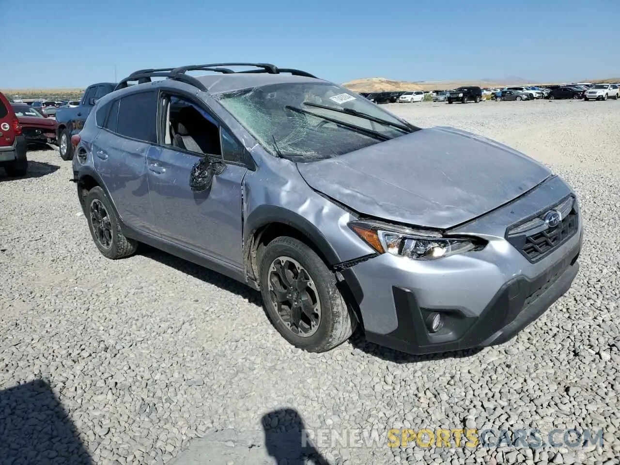 4 fotografías del automóvil dañado JF2GTAPC6M8289860 SUBARU CROSSTREK 2021