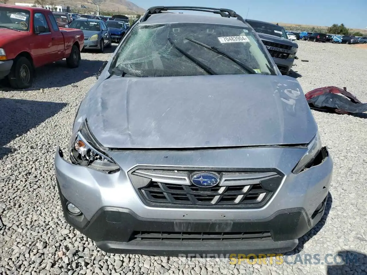5 fotografías del automóvil dañado JF2GTAPC6M8289860 SUBARU CROSSTREK 2021