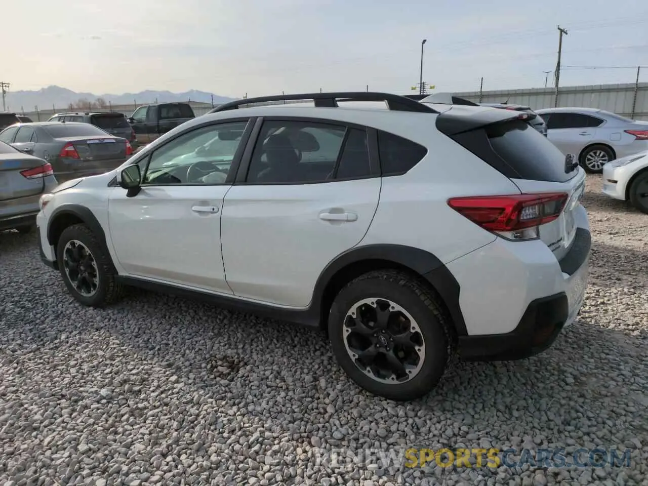 2 fotografías del automóvil dañado JF2GTAPC6M8362693 SUBARU CROSSTREK 2021