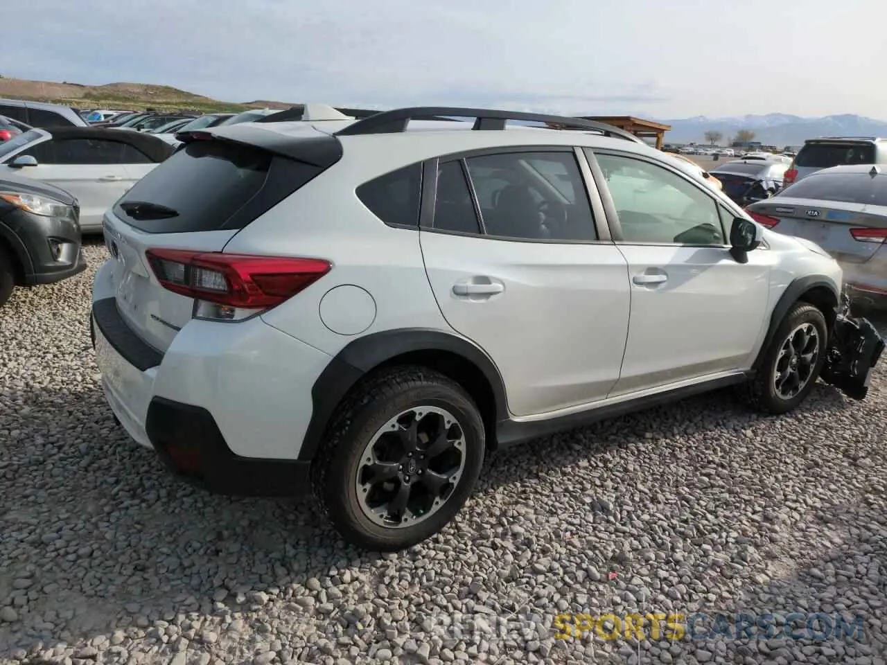 3 fotografías del automóvil dañado JF2GTAPC6M8362693 SUBARU CROSSTREK 2021