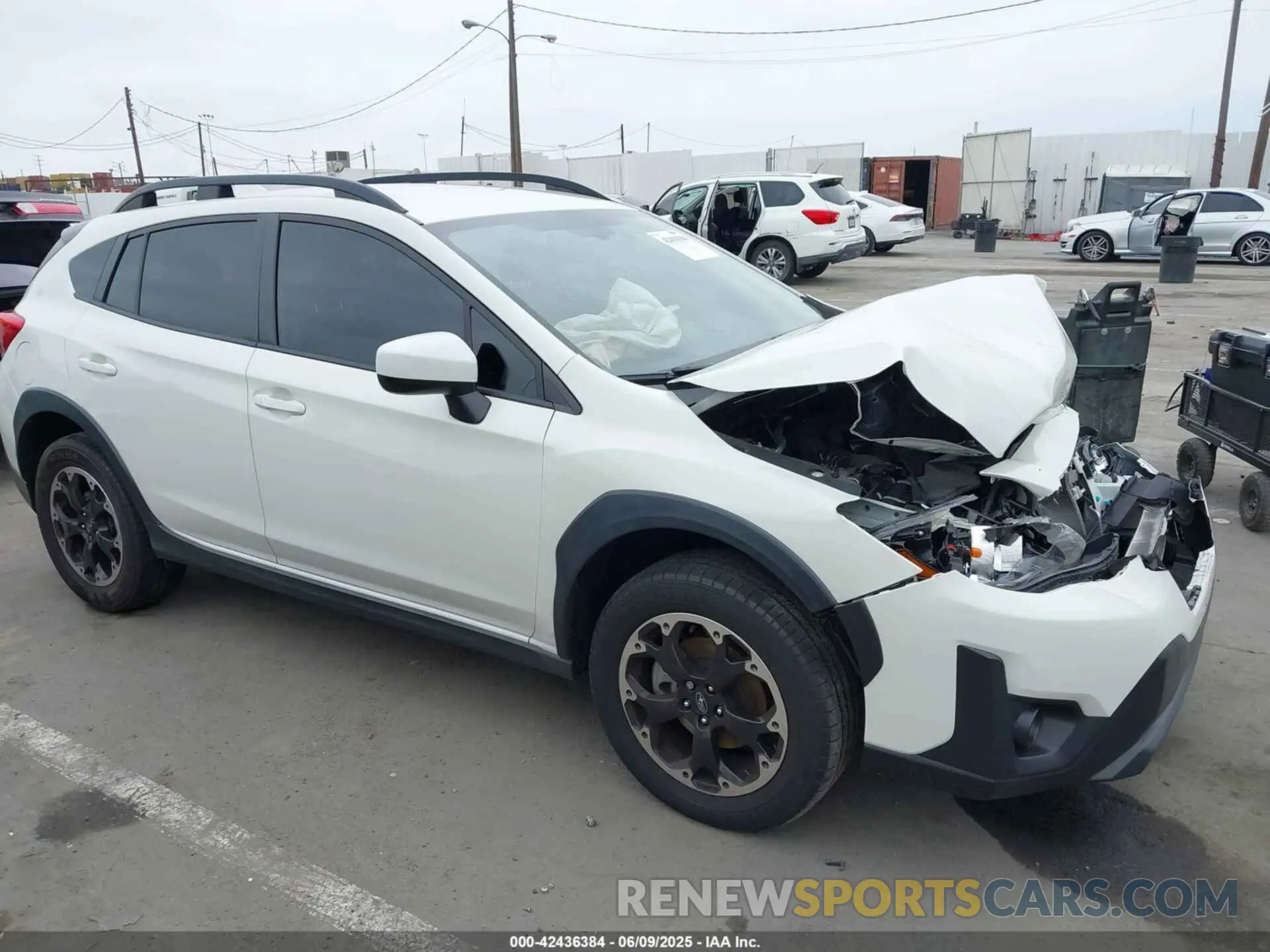 13 fotografías del automóvil dañado JF2GTAPC7M8274980 SUBARU CROSSTREK 2021