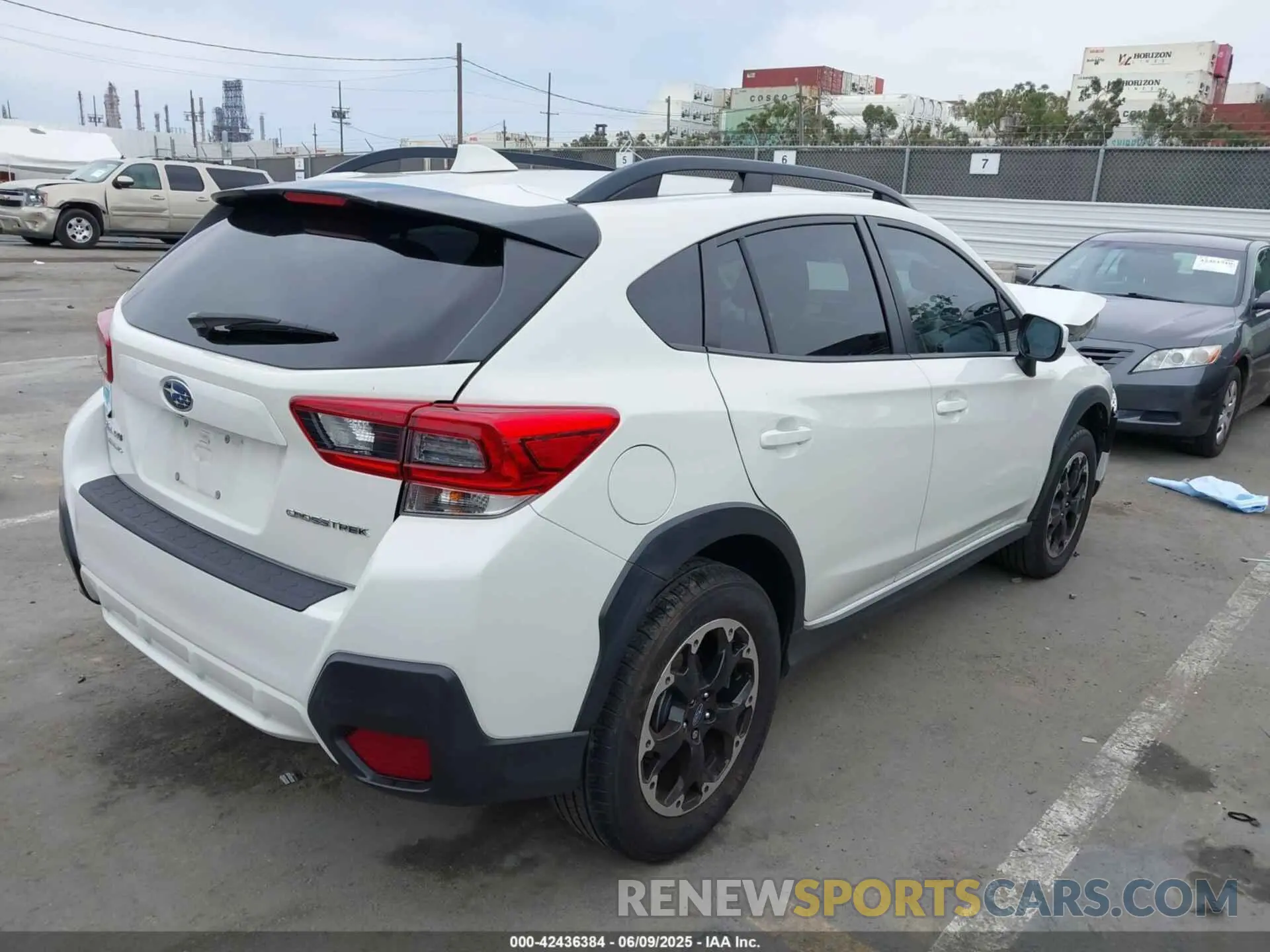 4 fotografías del automóvil dañado JF2GTAPC7M8274980 SUBARU CROSSTREK 2021