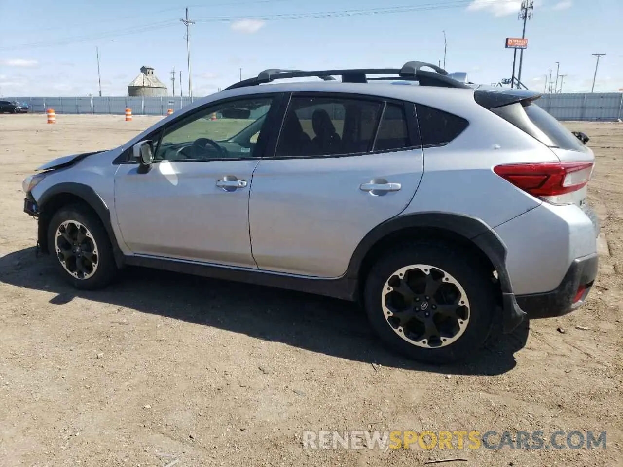 2 fotografías del automóvil dañado JF2GTAPC7M8330786 SUBARU CROSSTREK 2021