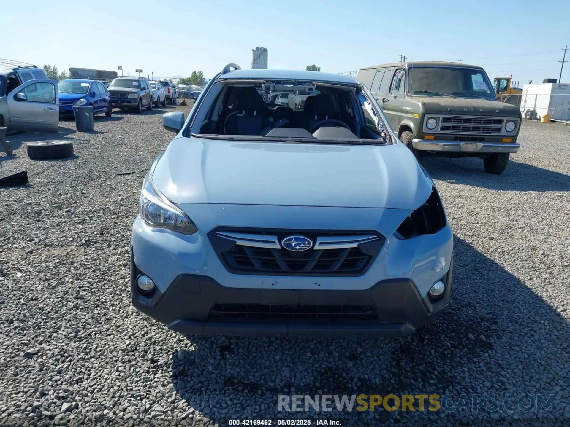 13 fotografías del automóvil dañado JF2GTAPC7M8355820 SUBARU CROSSTREK 2021