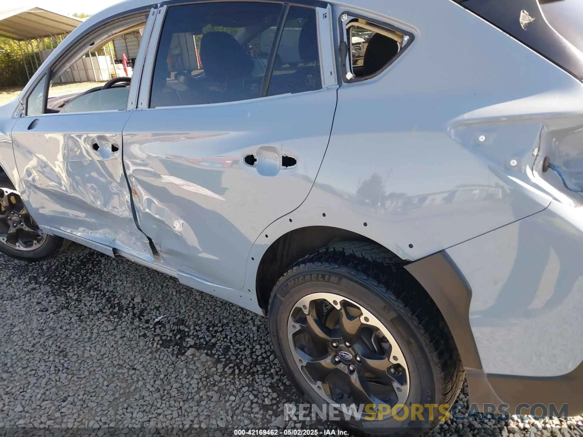 18 fotografías del automóvil dañado JF2GTAPC7M8355820 SUBARU CROSSTREK 2021
