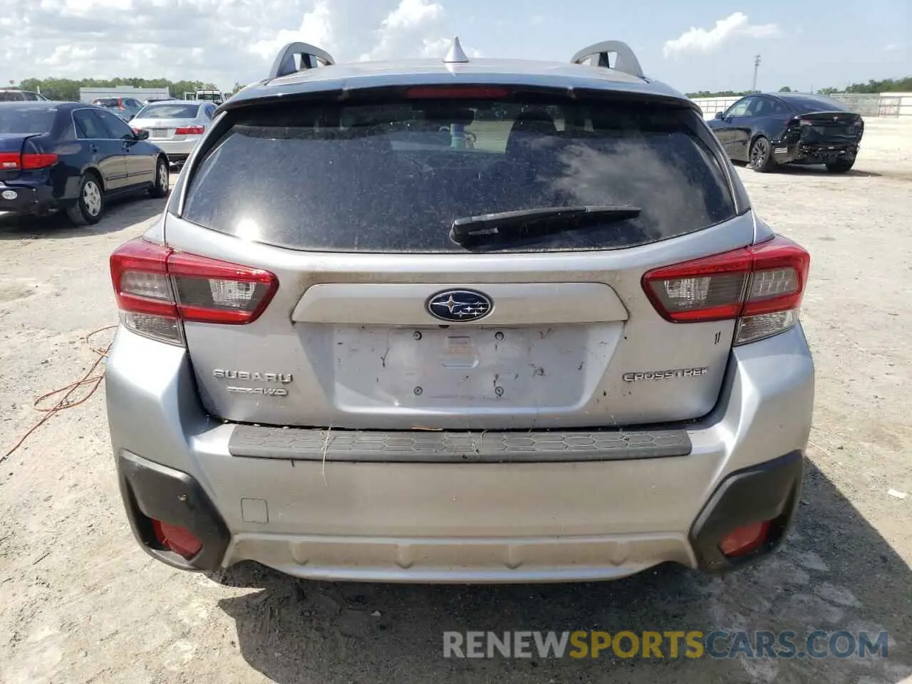 6 fotografías del automóvil dañado JF2GTAPC7M8387537 SUBARU CROSSTREK 2021