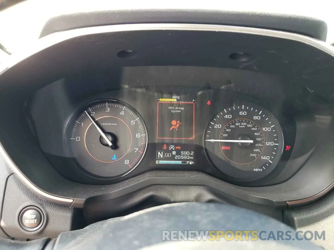 9 fotografías del automóvil dañado JF2GTAPC7M8387537 SUBARU CROSSTREK 2021