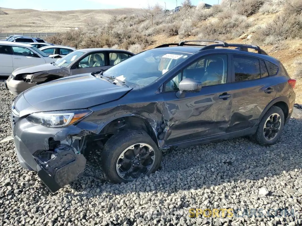 1 fotografías del automóvil dañado JF2GTAPC8MH661327 SUBARU CROSSTREK 2021