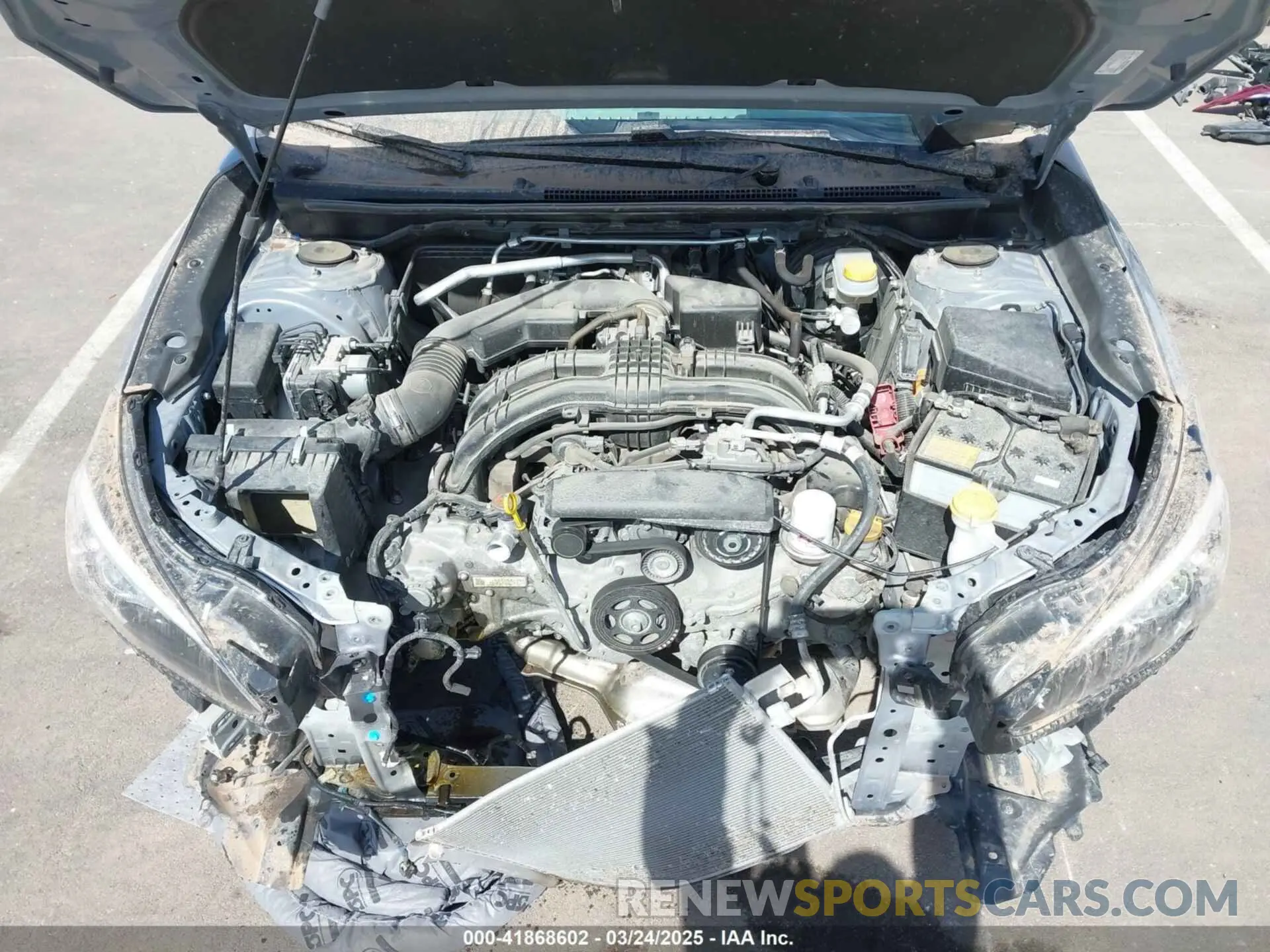 10 fotografías del automóvil dañado JF2GTAPC9M8240667 SUBARU CROSSTREK 2021