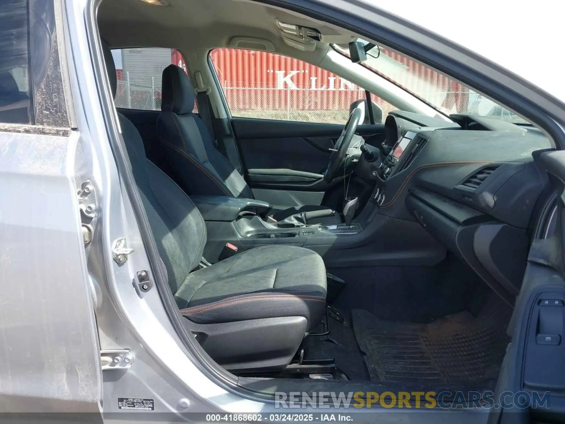 5 fotografías del automóvil dañado JF2GTAPC9M8240667 SUBARU CROSSTREK 2021