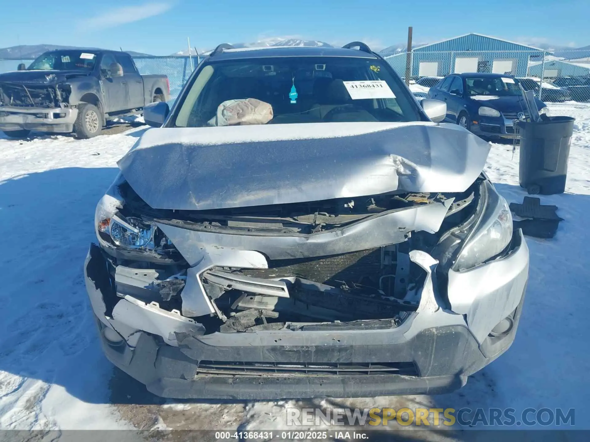 12 fotografías del automóvil dañado JF2GTAPC9M8653043 SUBARU CROSSTREK 2021