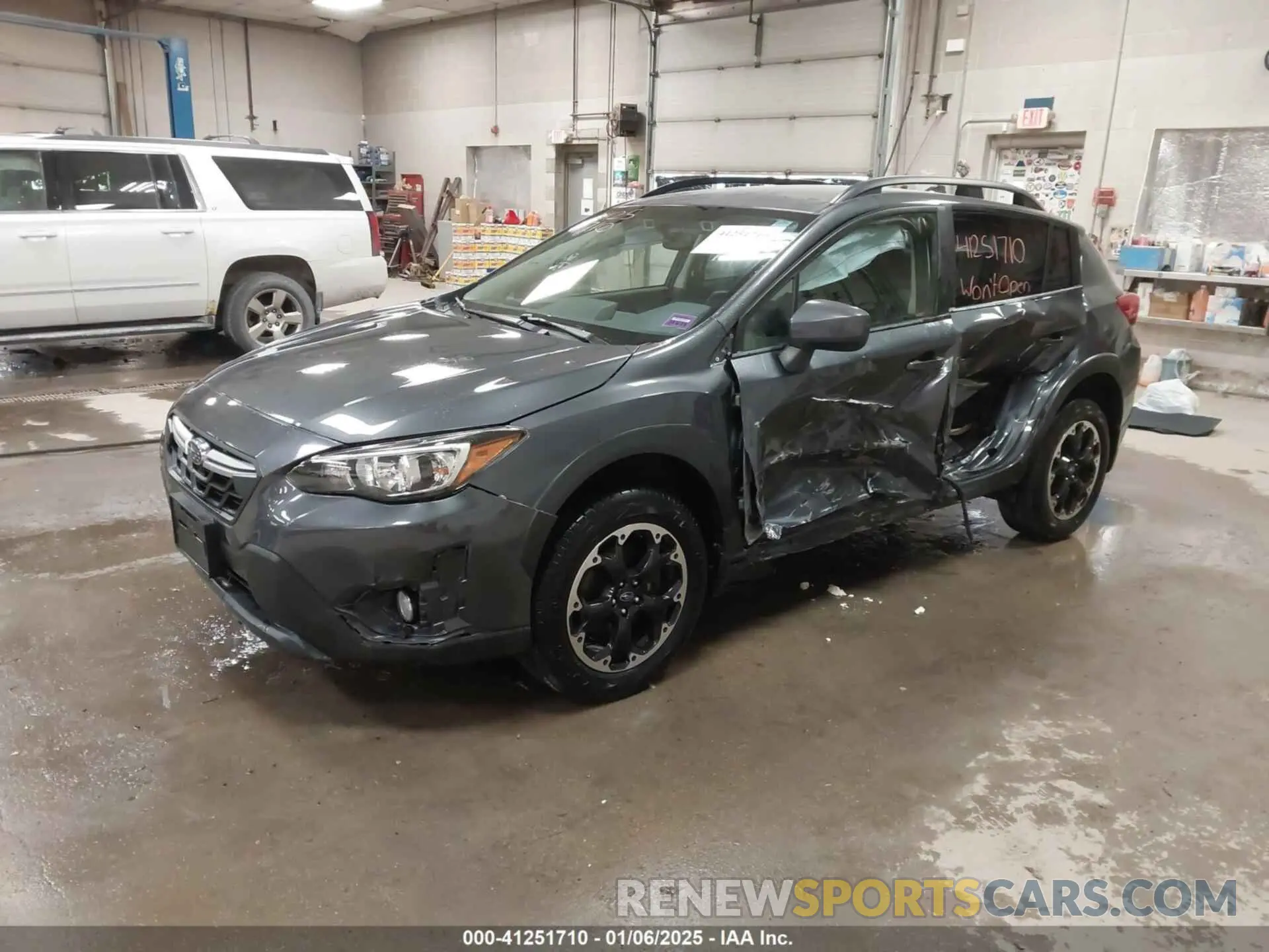 2 fotografías del automóvil dañado JF2GTAPC9MH392447 SUBARU CROSSTREK 2021