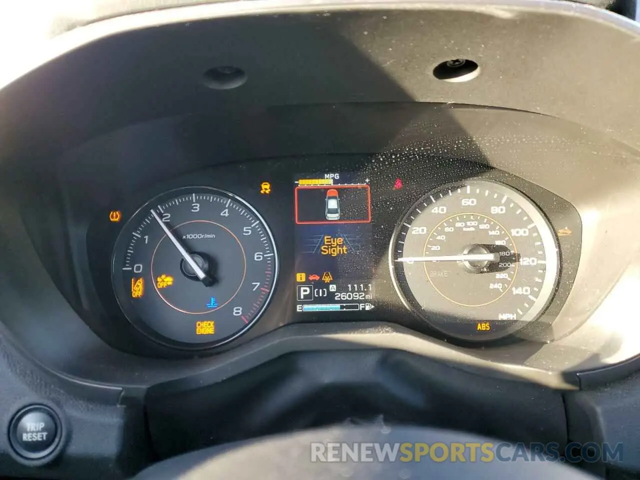9 fotografías del automóvil dañado JF2GTAPCXM8263147 SUBARU CROSSTREK 2021