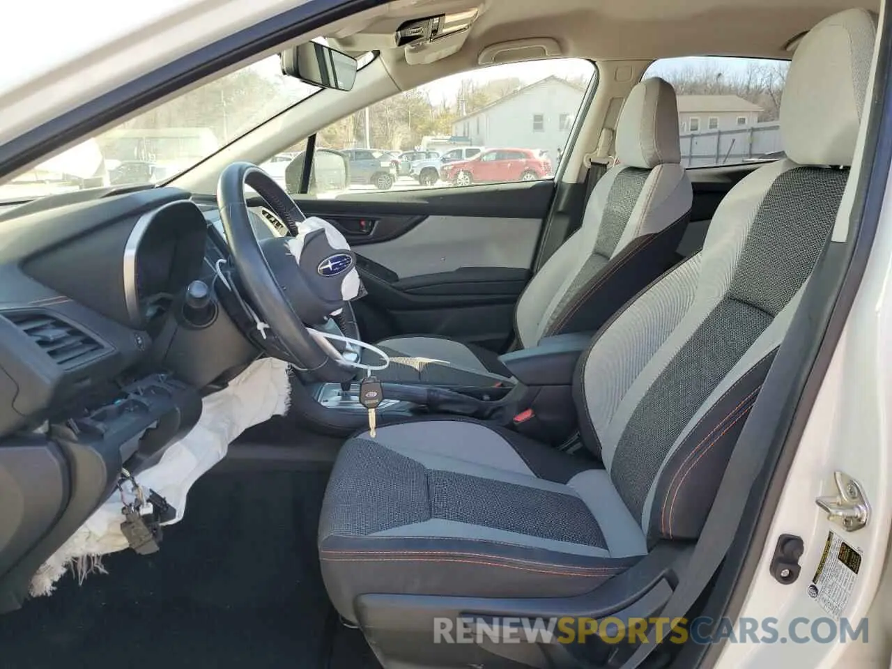 7 fotografías del automóvil dañado JF2GTAPCXM8272592 SUBARU CROSSTREK 2021