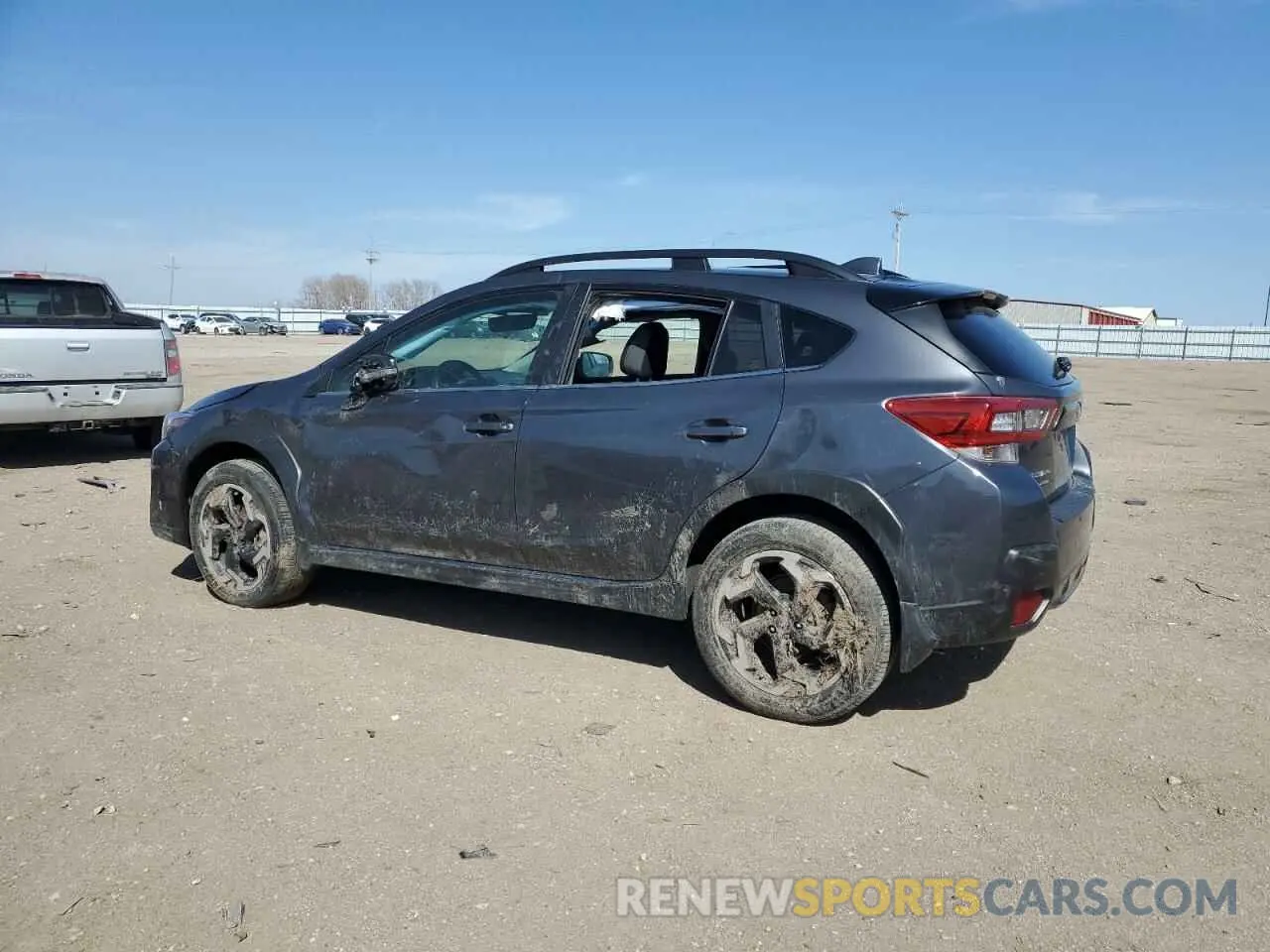 2 fotografías del automóvil dañado JF2GTHMC0M8228470 SUBARU CROSSTREK 2021