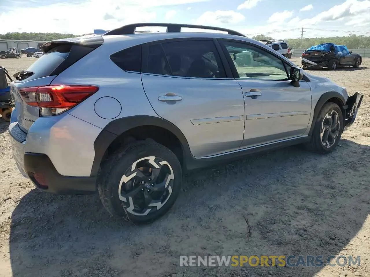 3 fotografías del automóvil dañado JF2GTHMC0M8247200 SUBARU CROSSTREK 2021