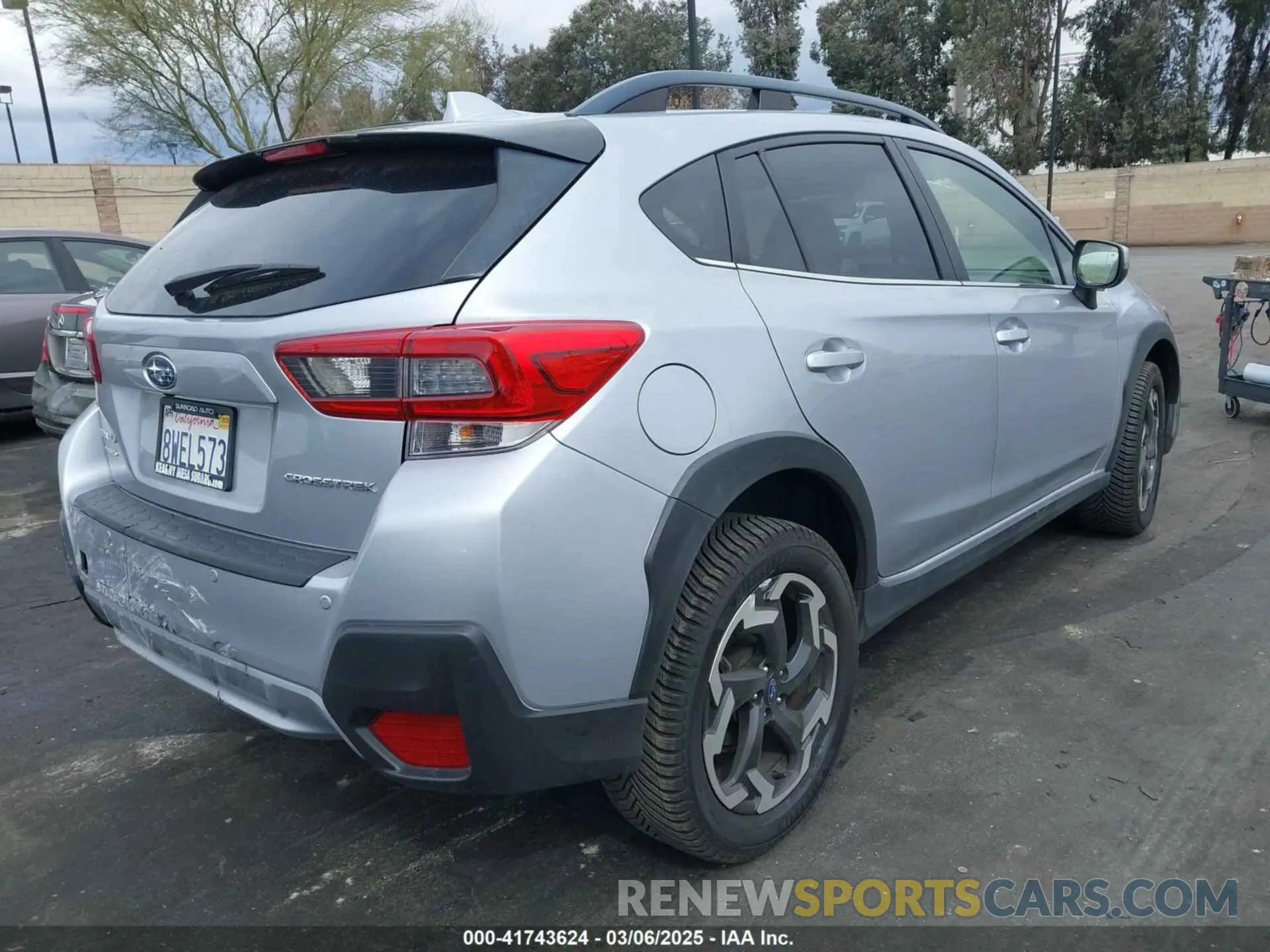 4 fotografías del automóvil dañado JF2GTHMC0M8254521 SUBARU CROSSTREK 2021