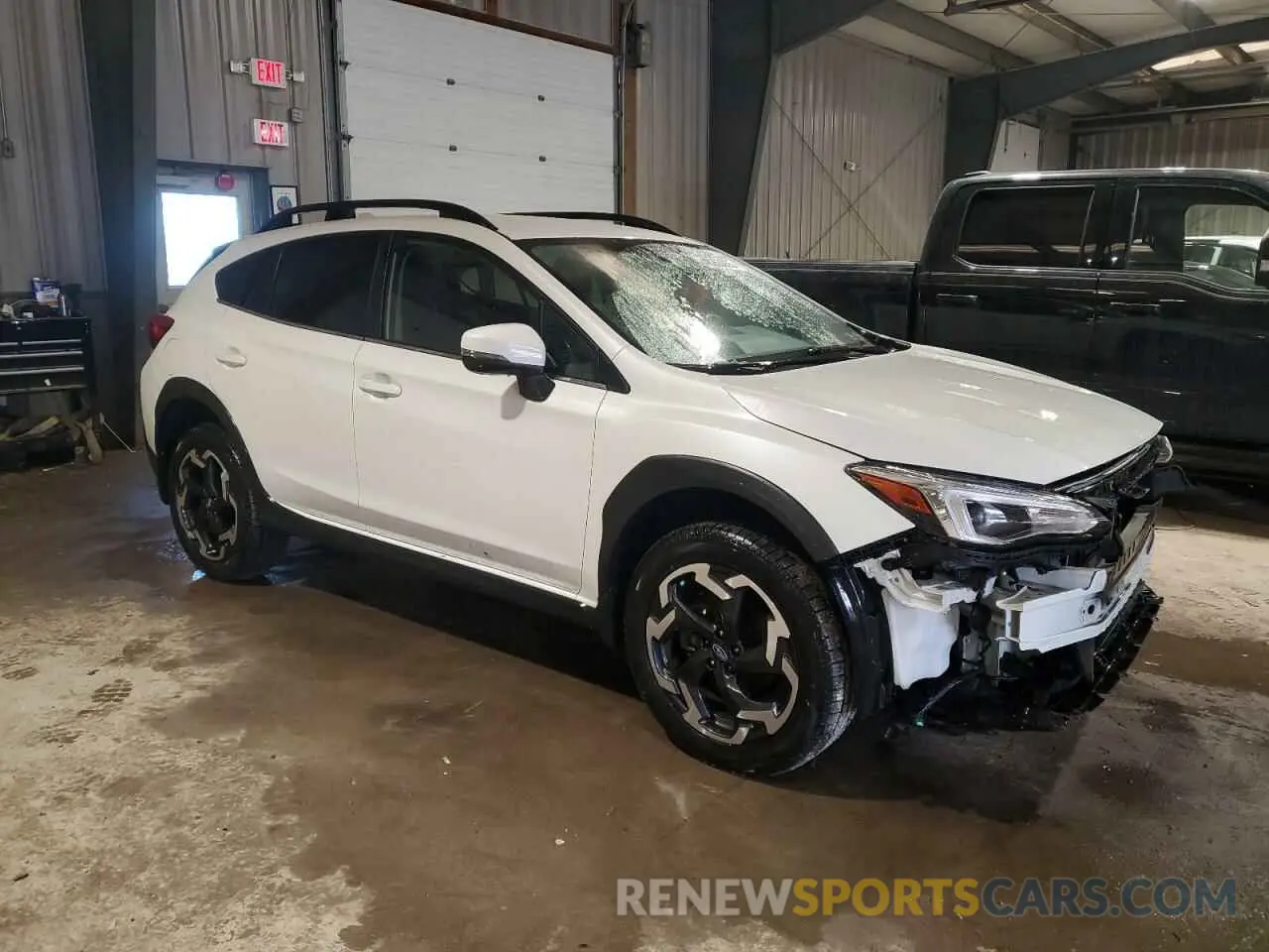 4 fotografías del automóvil dañado JF2GTHMC0M8327077 SUBARU CROSSTREK 2021
