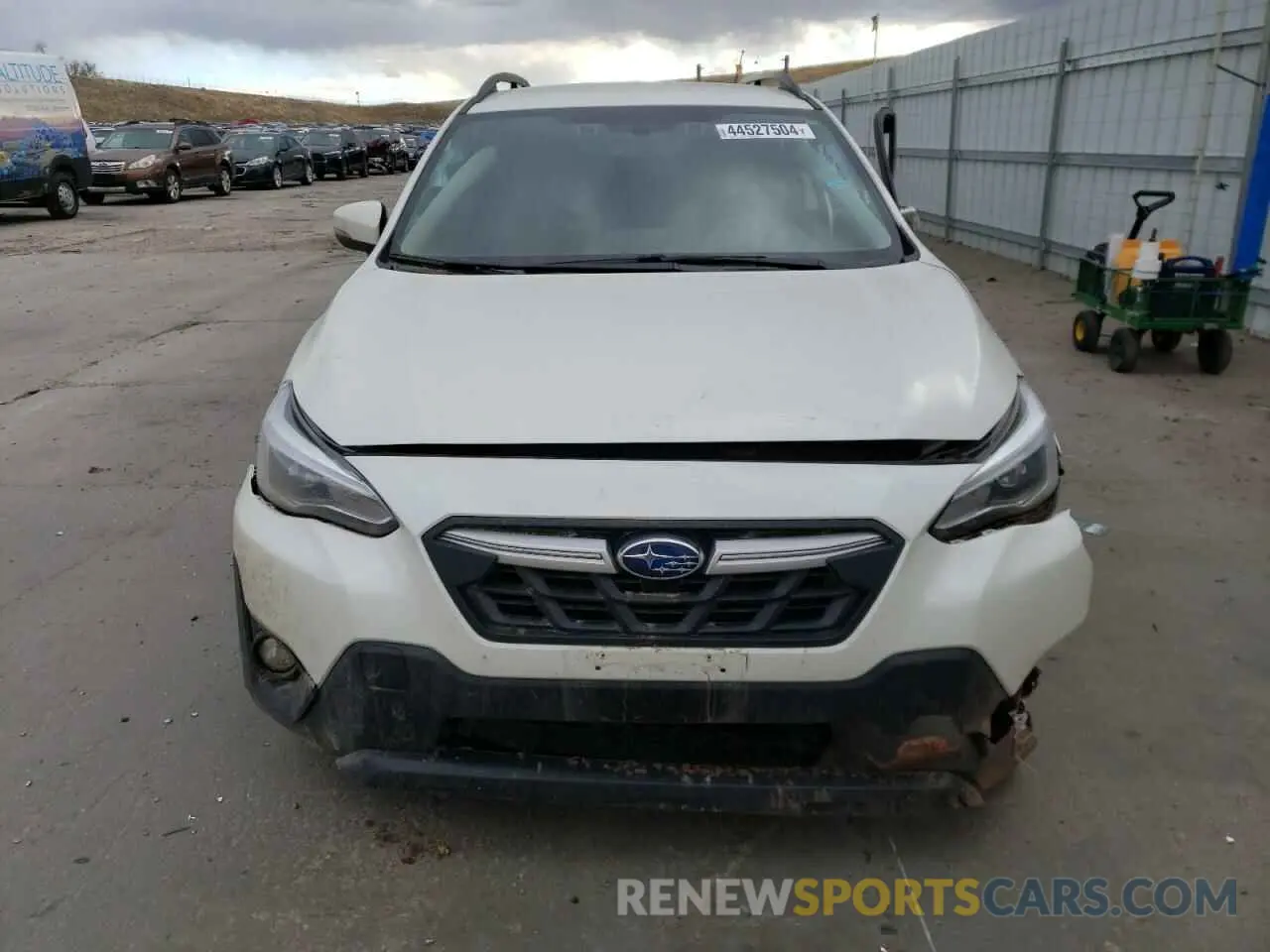 5 fotografías del automóvil dañado JF2GTHMC0M8669175 SUBARU CROSSTREK 2021