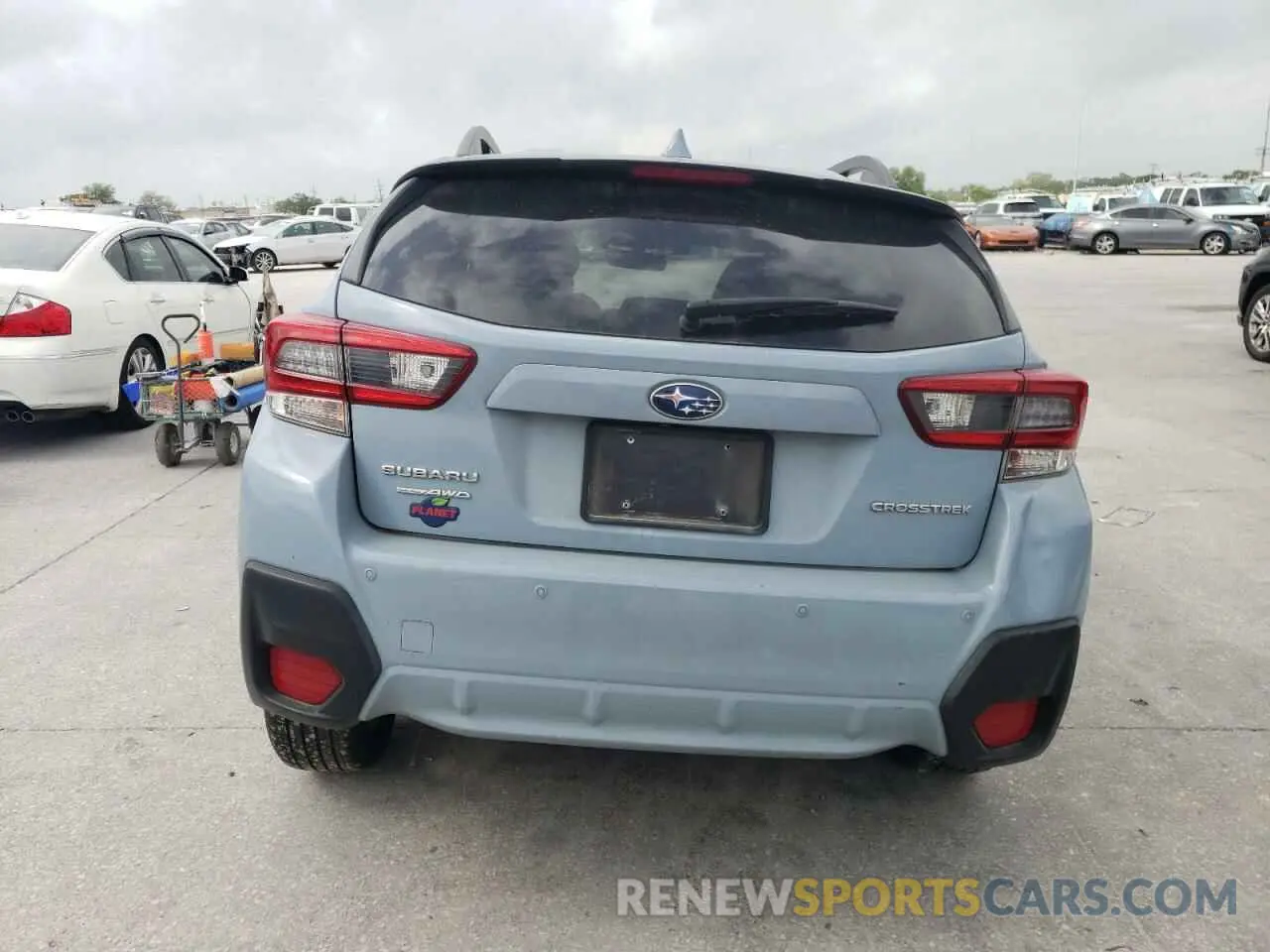 6 fotografías del automóvil dañado JF2GTHMC1M8382959 SUBARU CROSSTREK 2021