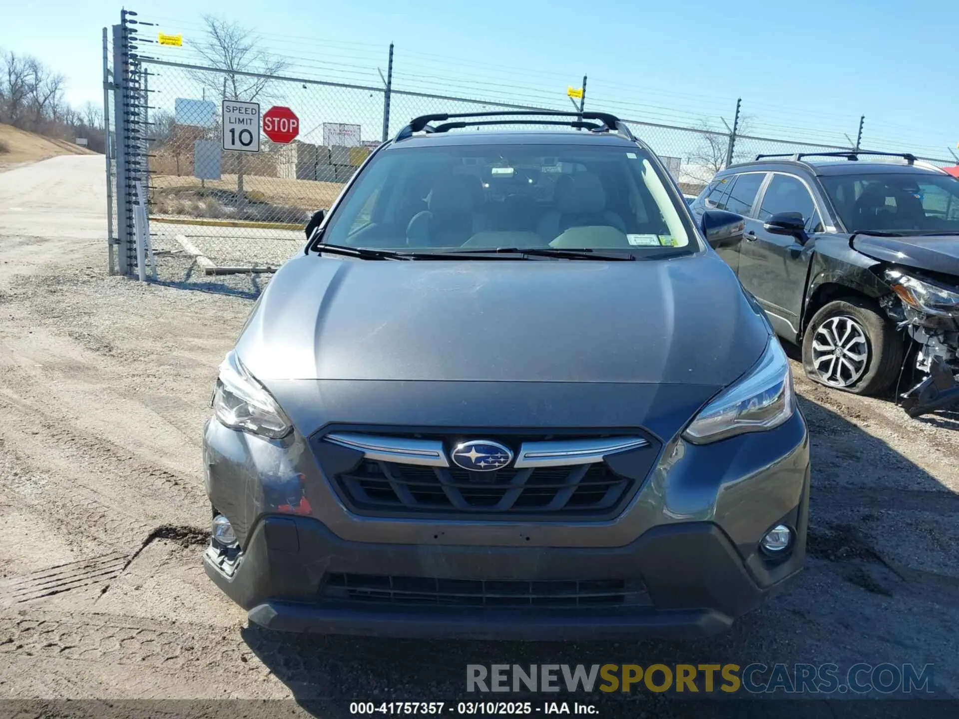 12 fotografías del automóvil dañado JF2GTHMC1MH301264 SUBARU CROSSTREK 2021