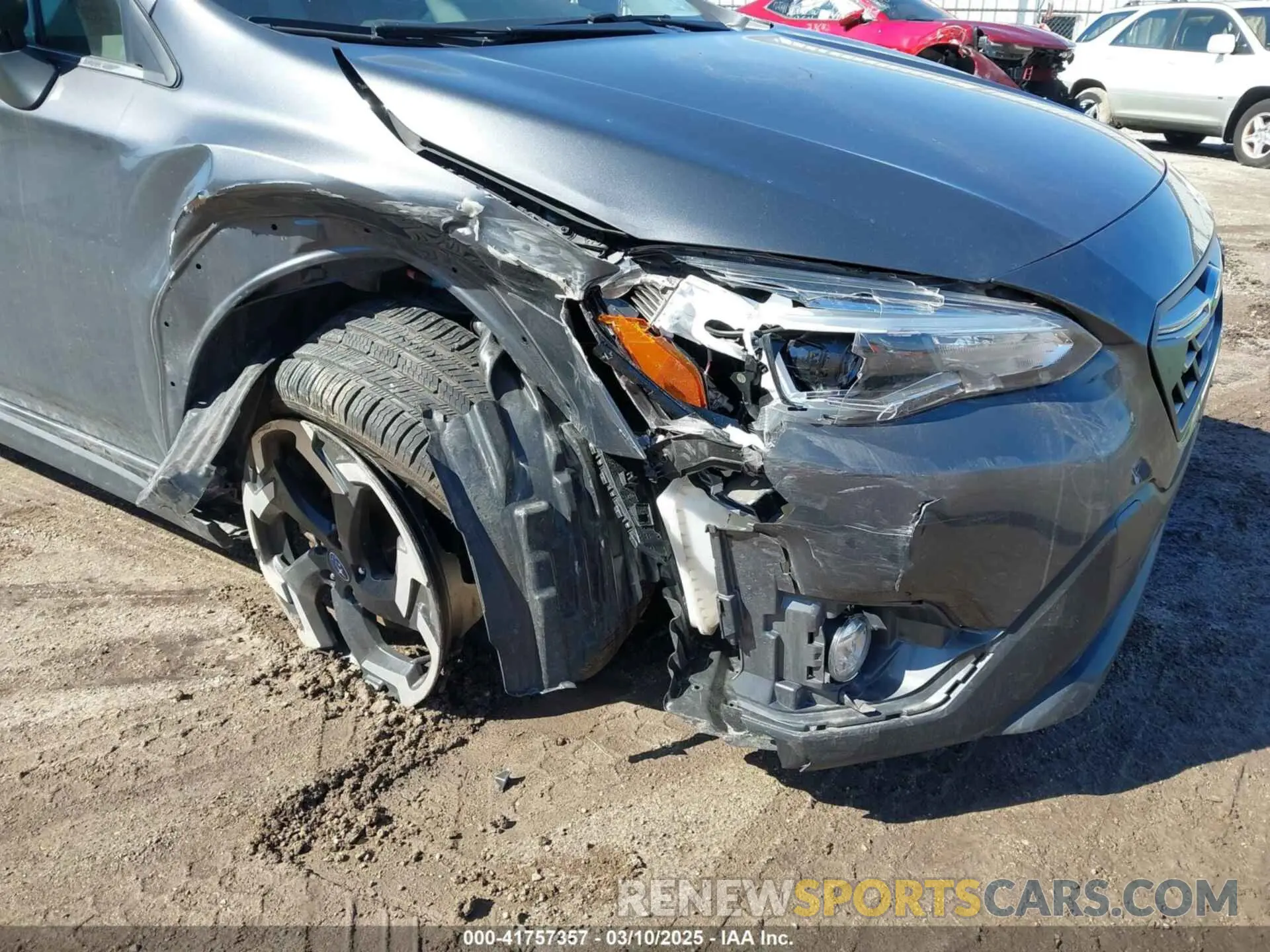 6 fotografías del automóvil dañado JF2GTHMC1MH301264 SUBARU CROSSTREK 2021