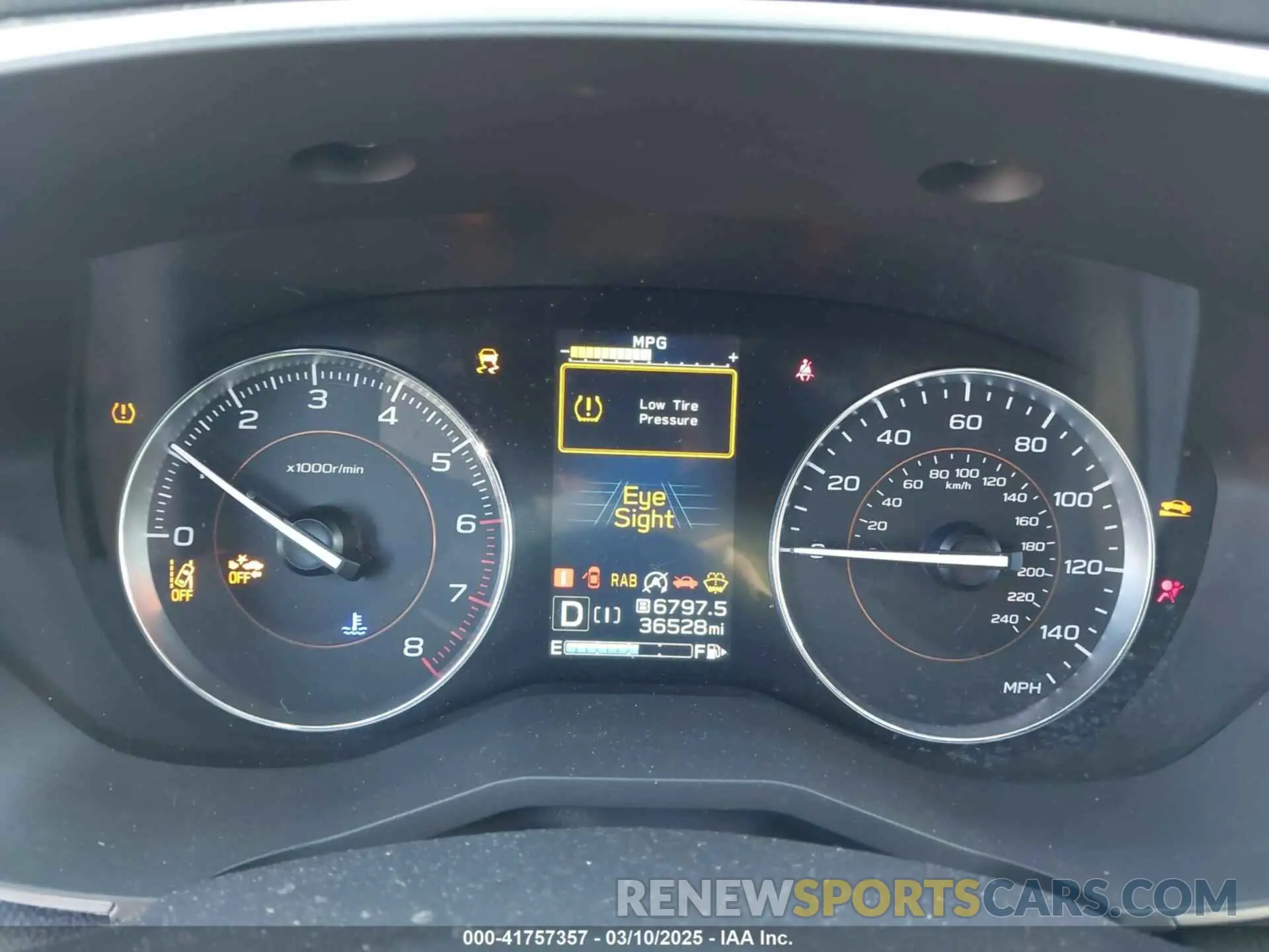 7 fotografías del automóvil dañado JF2GTHMC1MH301264 SUBARU CROSSTREK 2021