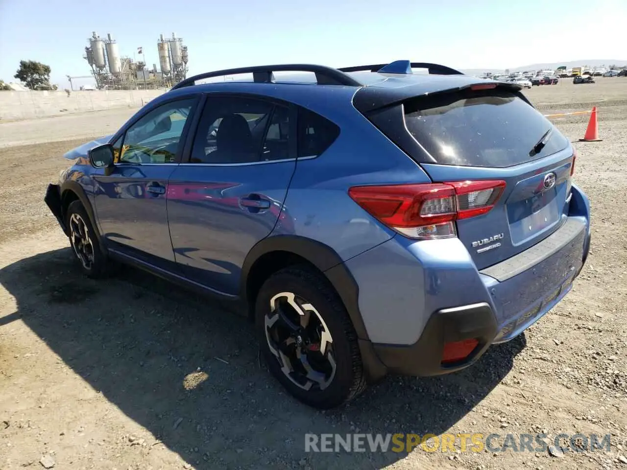 2 fotografías del automóvil dañado JF2GTHMC1MH344731 SUBARU CROSSTREK 2021