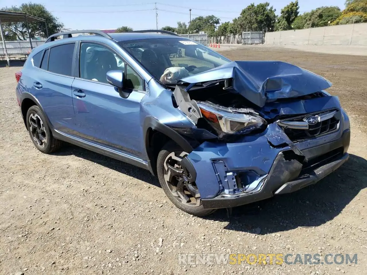 4 fotografías del automóvil dañado JF2GTHMC1MH344731 SUBARU CROSSTREK 2021