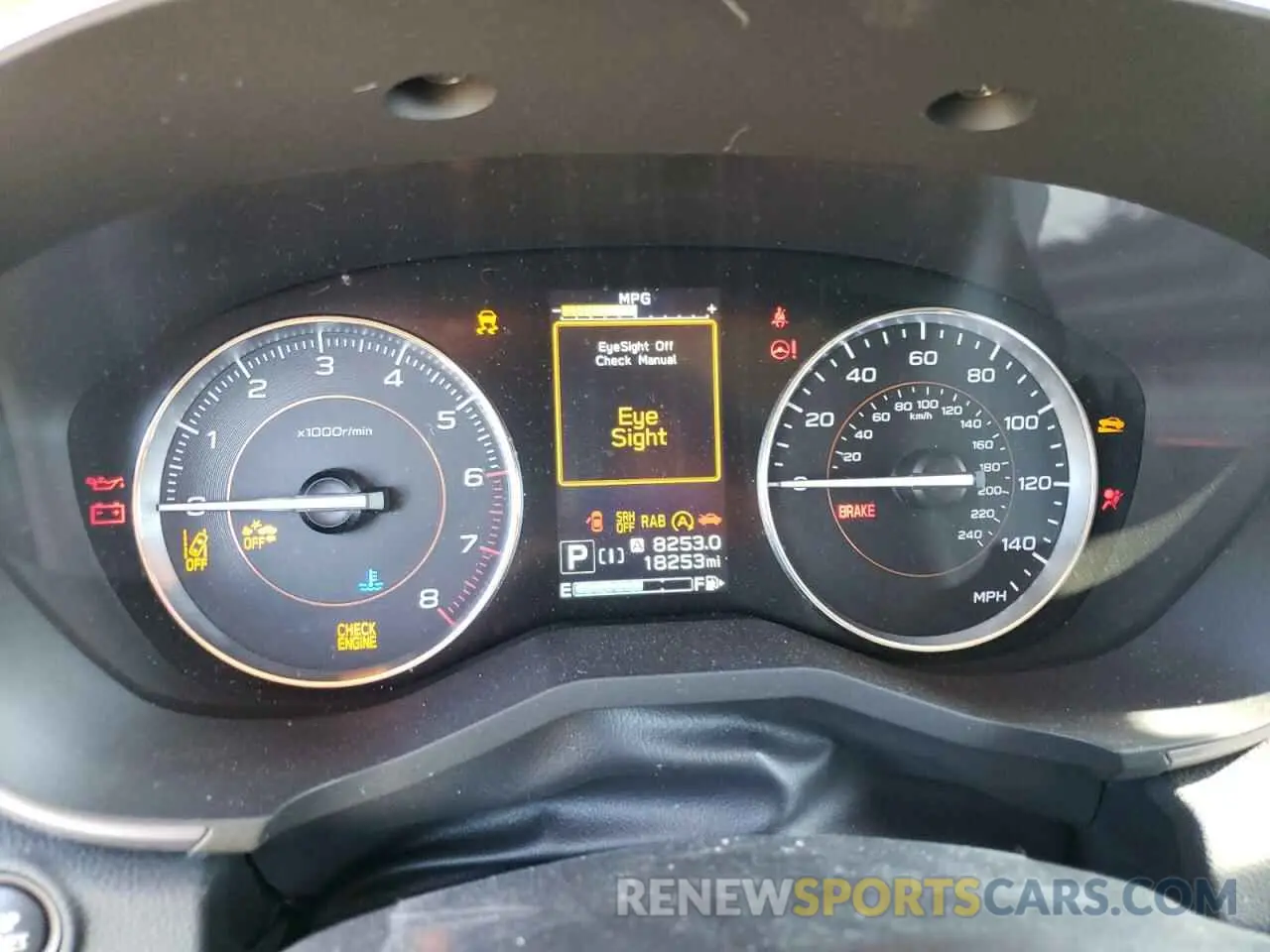 9 fotografías del automóvil dañado JF2GTHMC1MH344731 SUBARU CROSSTREK 2021