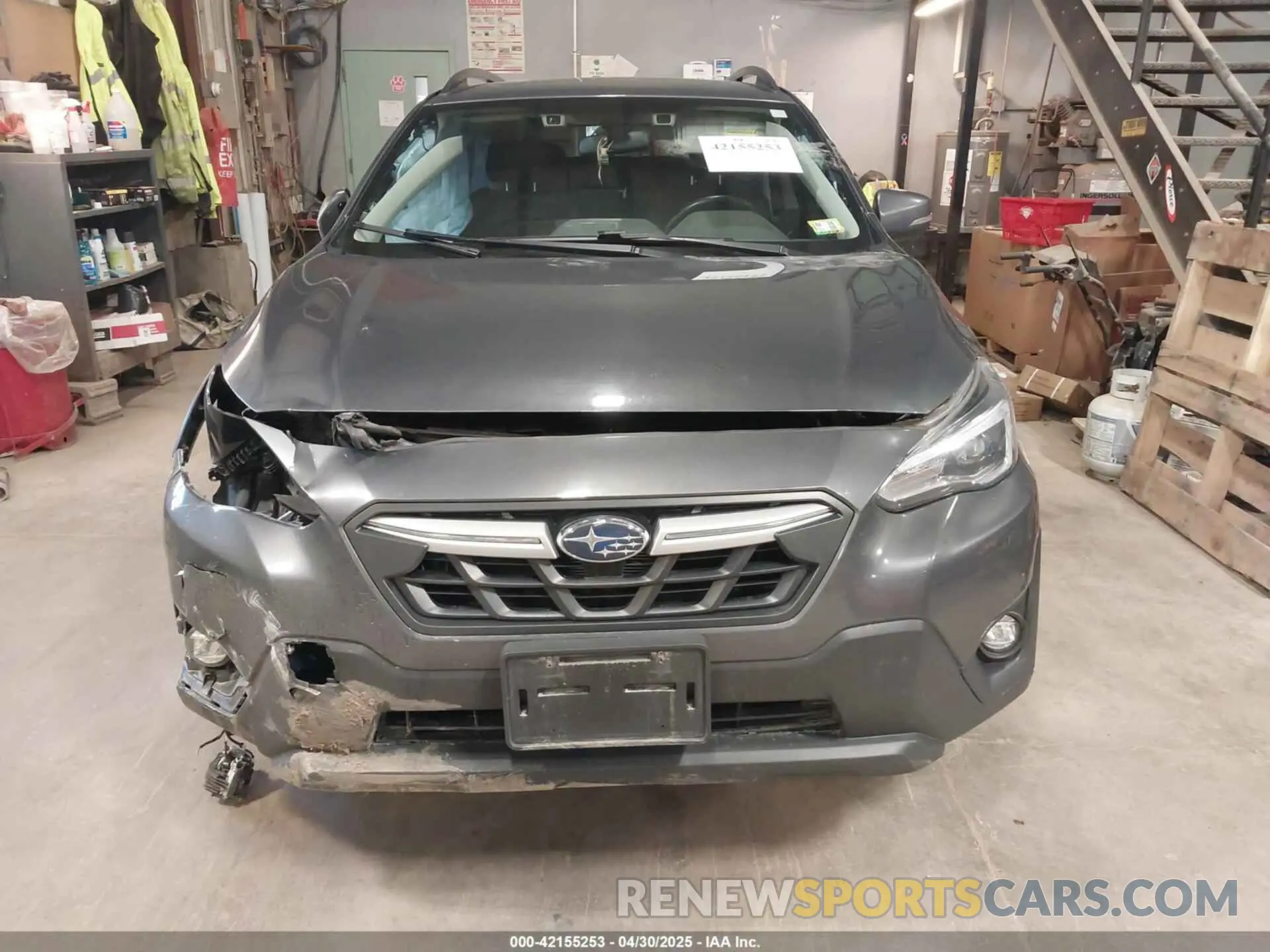 12 fotografías del automóvil dañado JF2GTHMC2M8279601 SUBARU CROSSTREK 2021