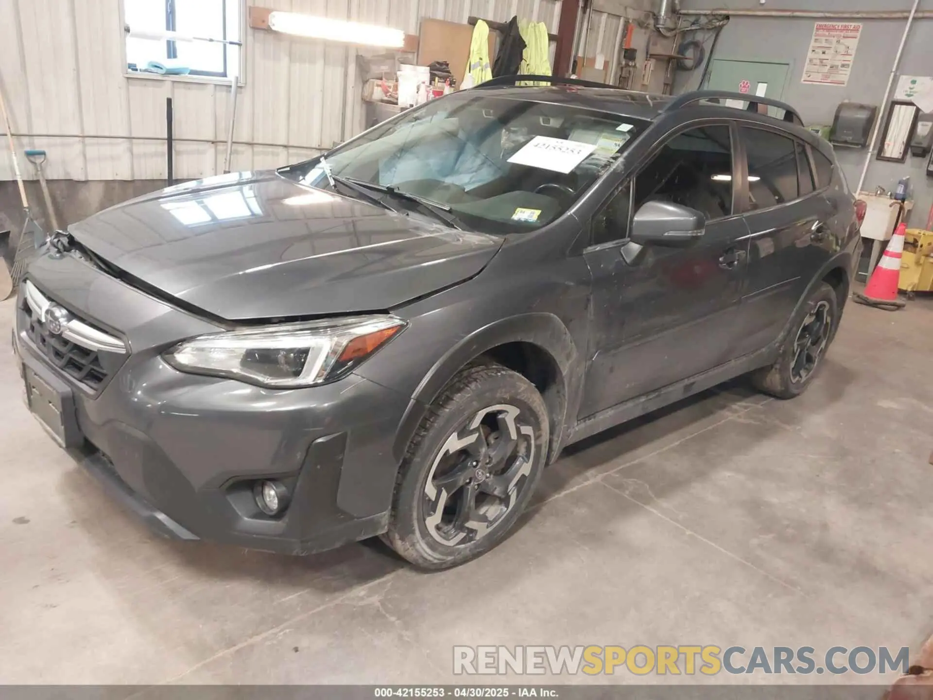 2 fotografías del automóvil dañado JF2GTHMC2M8279601 SUBARU CROSSTREK 2021