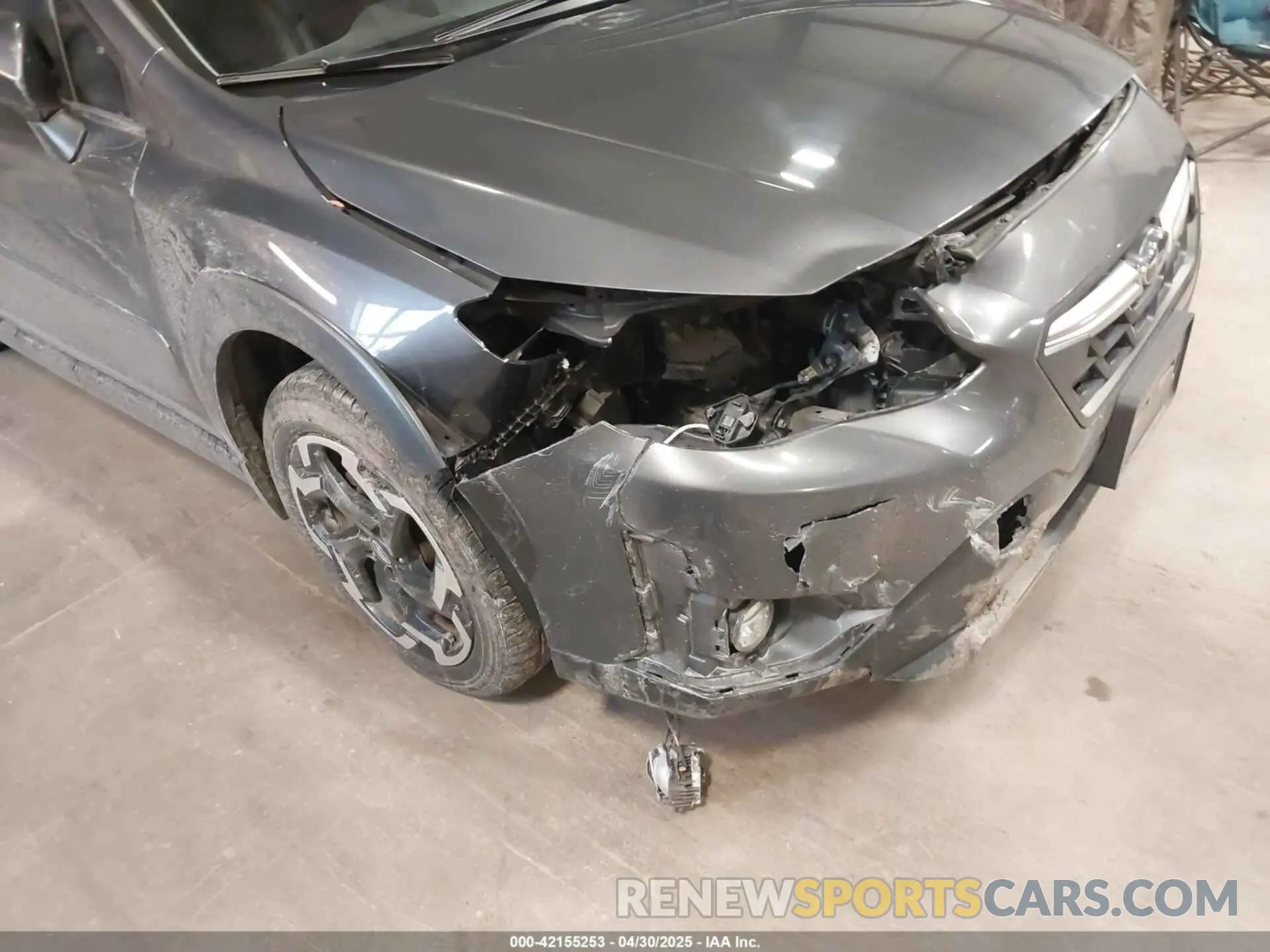 6 fotografías del automóvil dañado JF2GTHMC2M8279601 SUBARU CROSSTREK 2021