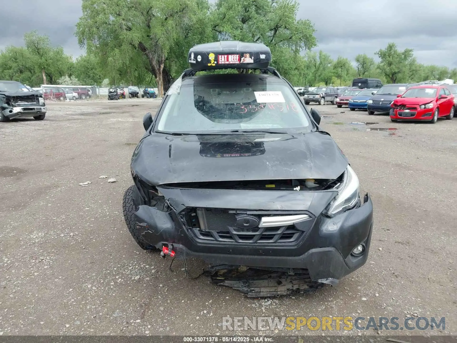 13 fotografías del automóvil dañado JF2GTHMC2MH203084 SUBARU CROSSTREK 2021