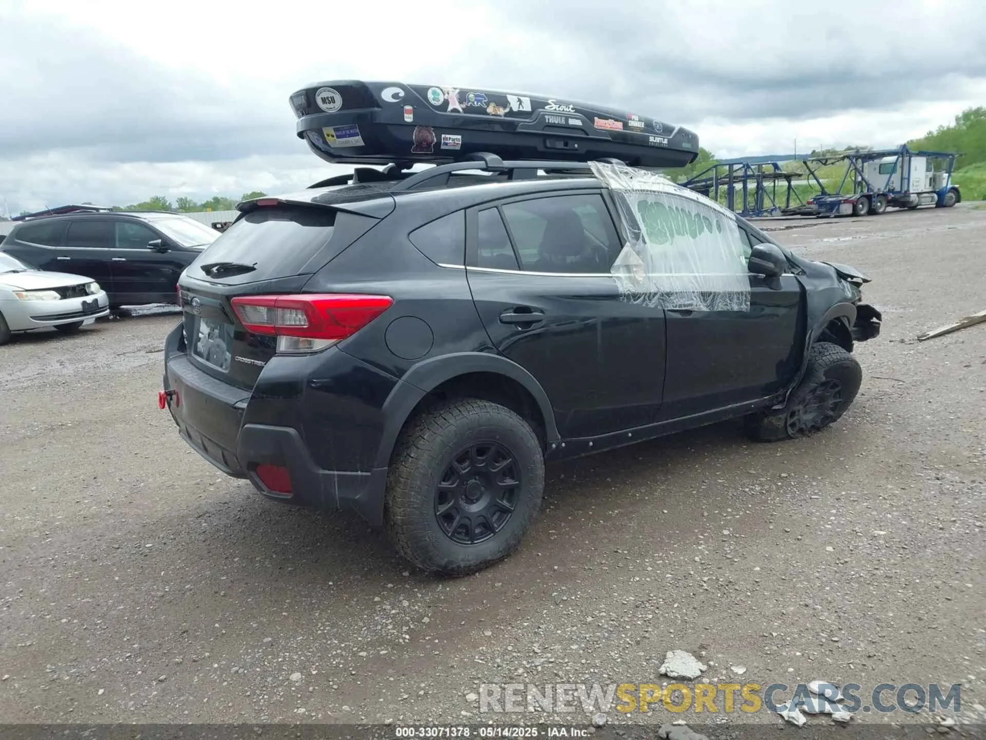 4 fotografías del automóvil dañado JF2GTHMC2MH203084 SUBARU CROSSTREK 2021