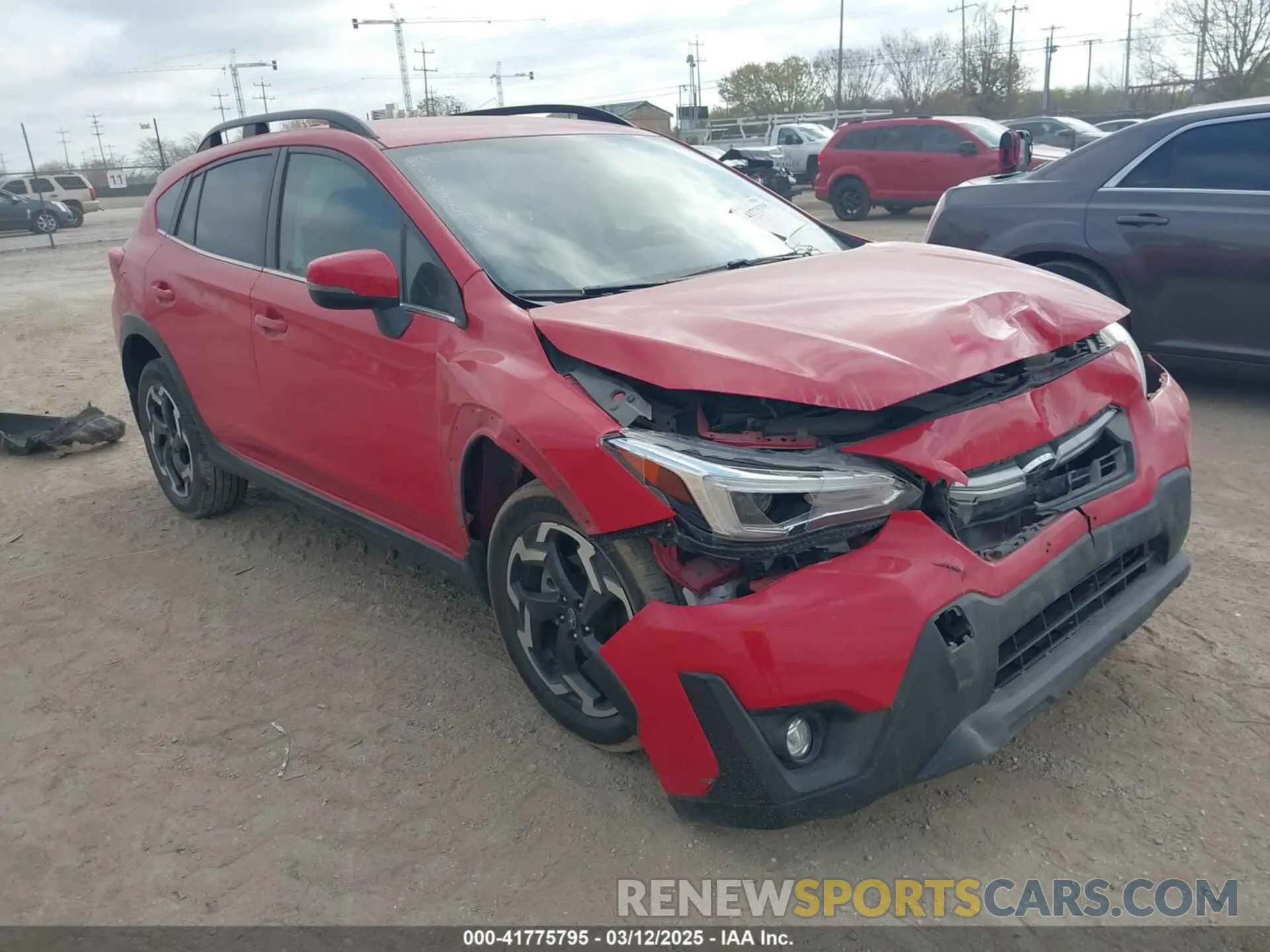 1 fotografías del automóvil dañado JF2GTHMC2MH203795 SUBARU CROSSTREK 2021