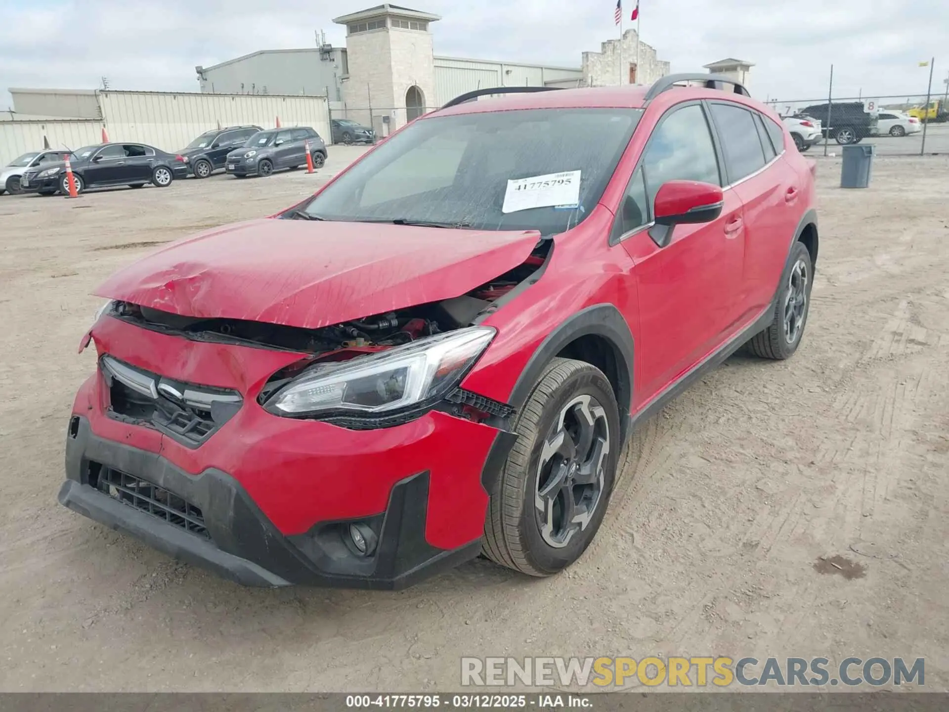 2 fotografías del automóvil dañado JF2GTHMC2MH203795 SUBARU CROSSTREK 2021