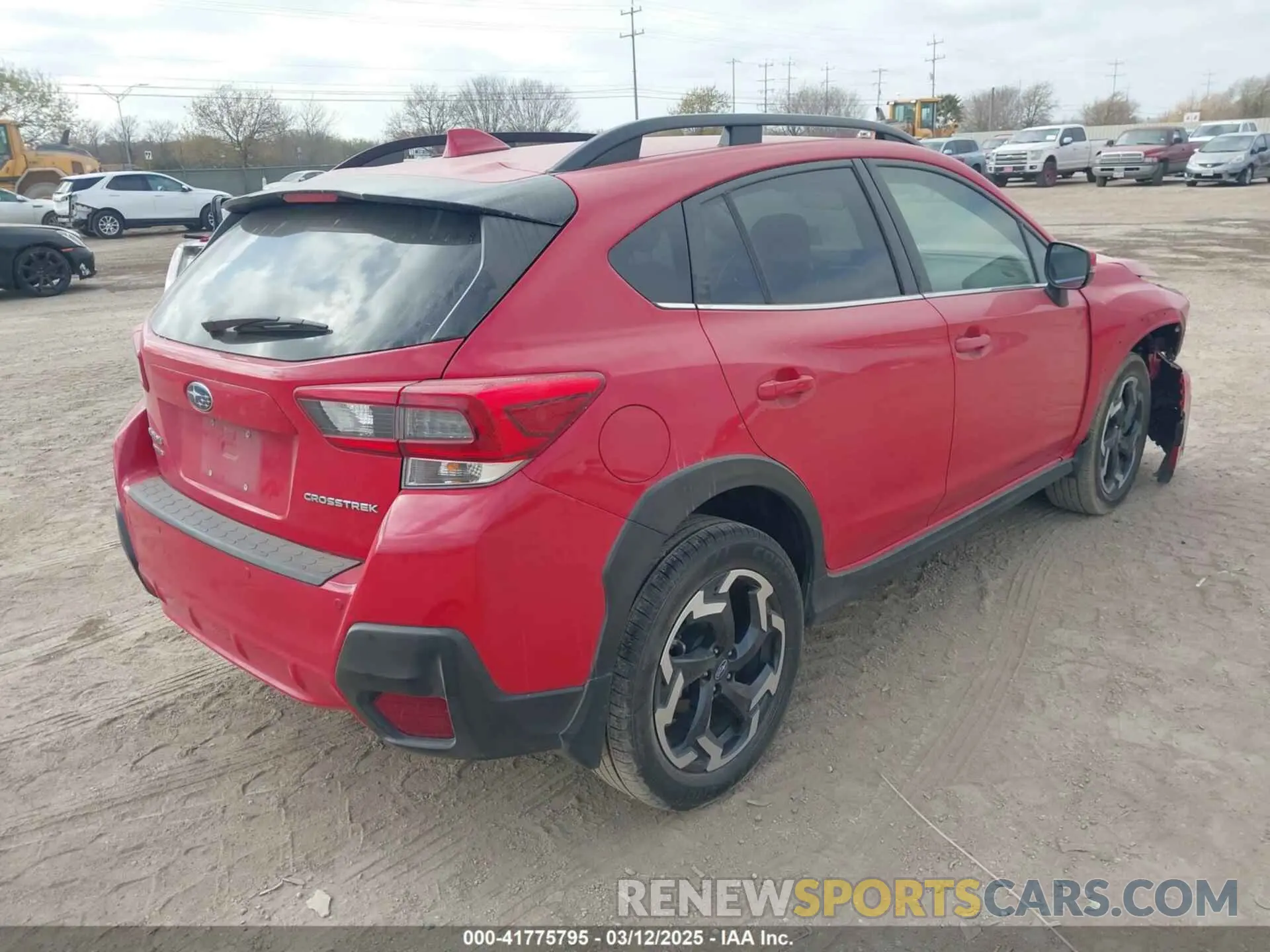 4 fotografías del automóvil dañado JF2GTHMC2MH203795 SUBARU CROSSTREK 2021