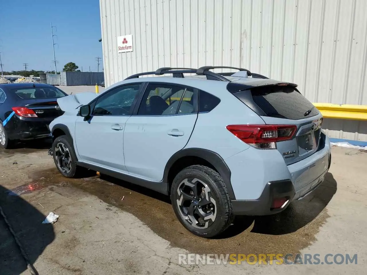 2 fotografías del automóvil dañado JF2GTHMC3M8675987 SUBARU CROSSTREK 2021