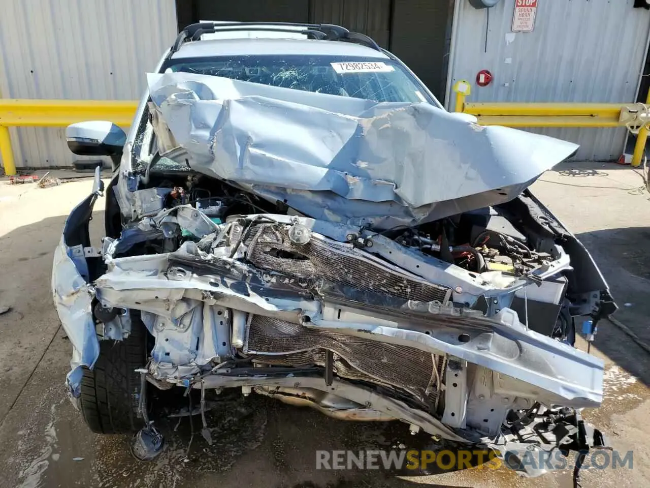 5 fotografías del automóvil dañado JF2GTHMC3M8675987 SUBARU CROSSTREK 2021