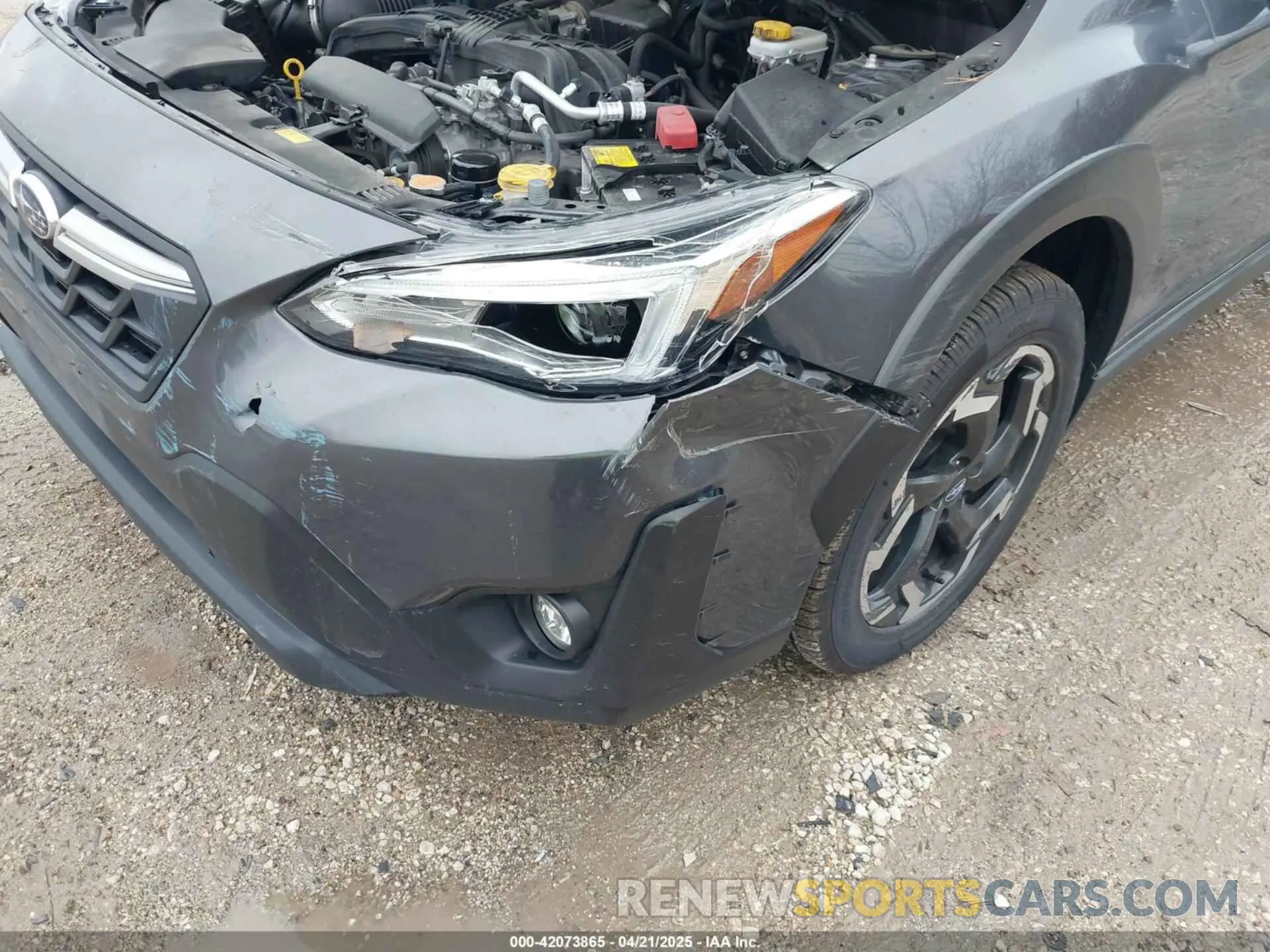 12 fotografías del automóvil dañado JF2GTHMC4M8302599 SUBARU CROSSTREK 2021