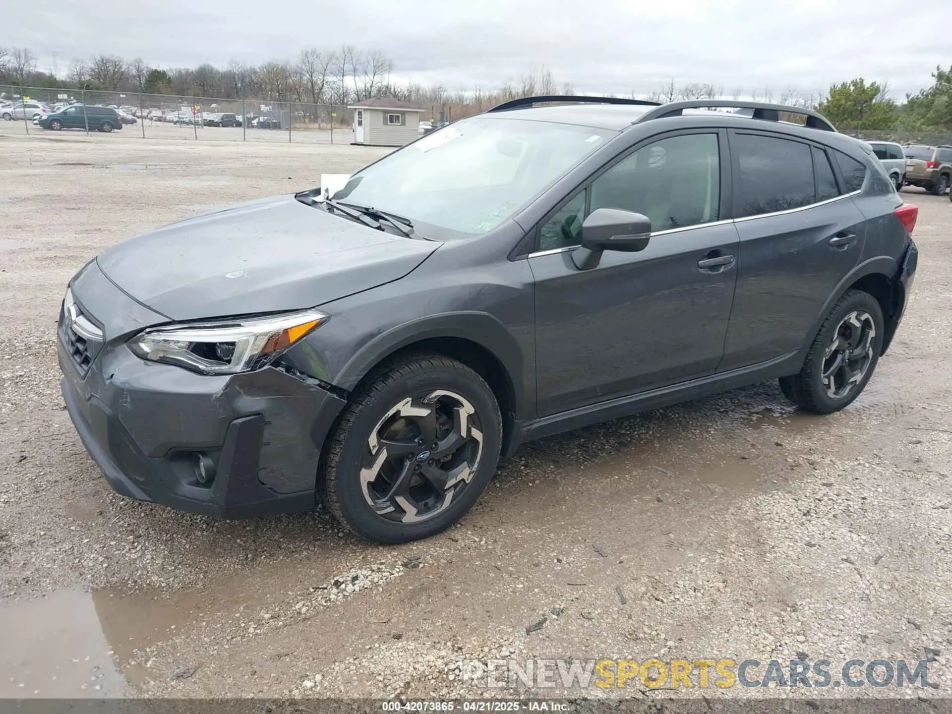 2 fotografías del automóvil dañado JF2GTHMC4M8302599 SUBARU CROSSTREK 2021