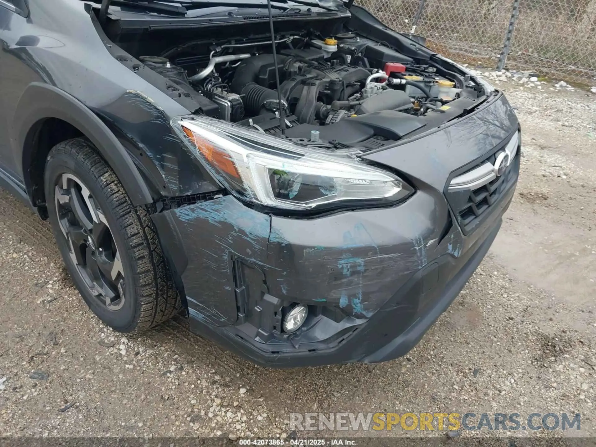 6 fotografías del automóvil dañado JF2GTHMC4M8302599 SUBARU CROSSTREK 2021