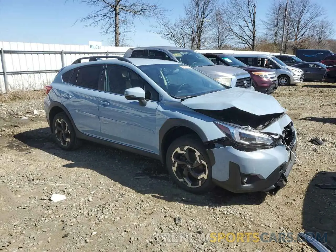 4 fotografías del automóvil dañado JF2GTHMC4MH204477 SUBARU CROSSTREK 2021