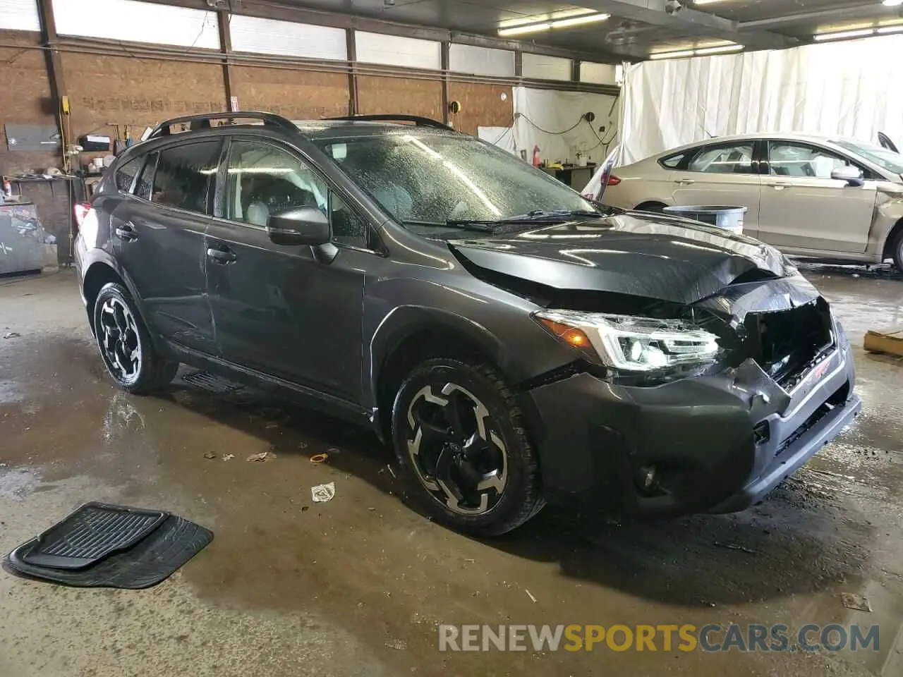 4 fotografías del automóvil dañado JF2GTHMC6MH228943 SUBARU CROSSTREK 2021