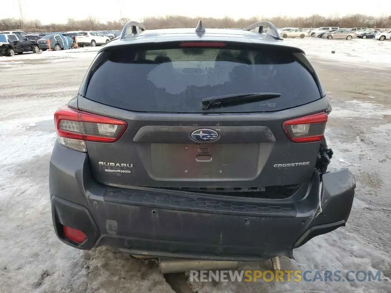6 fotografías del automóvil dañado JF2GTHMC6MH394413 SUBARU CROSSTREK 2021