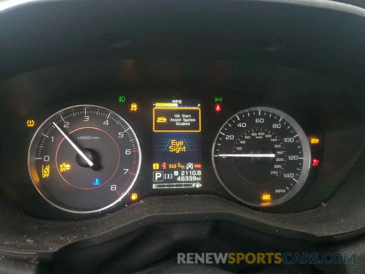 9 fotografías del automóvil dañado JF2GTHMC6MH394413 SUBARU CROSSTREK 2021